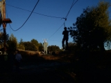 Zip line in Guadarrama National Park, 2 descents