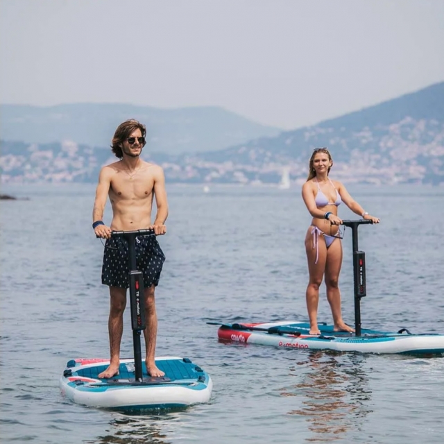  Elektro-SUP-Verleih für Paare 