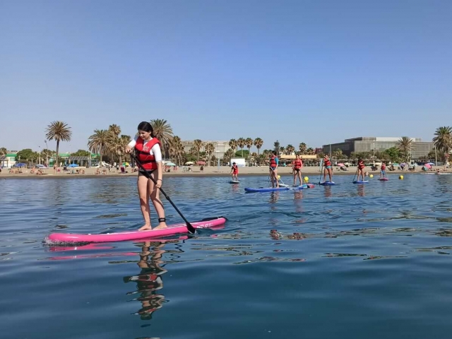 Ruta en paddle board