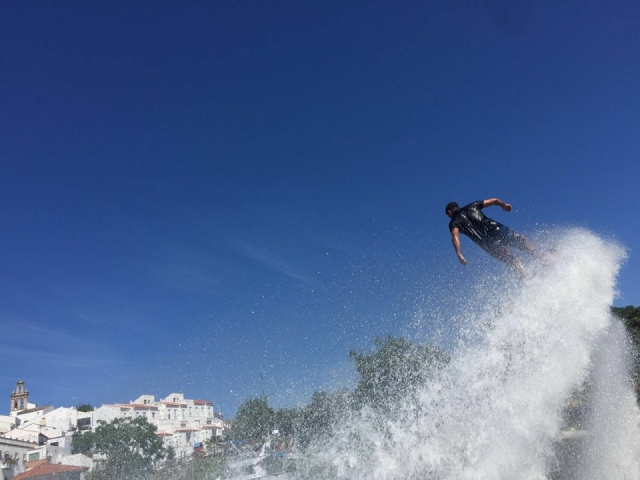  Test du flyboard
