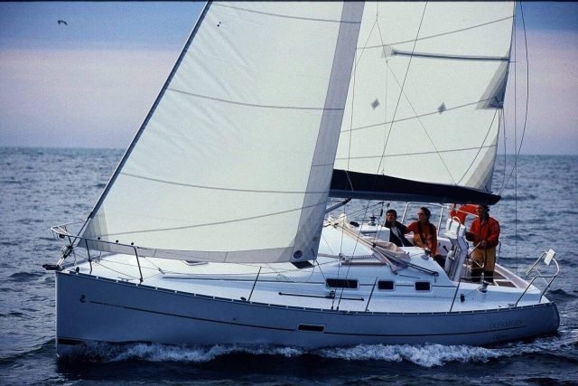 Paseo en barco en Barcelona