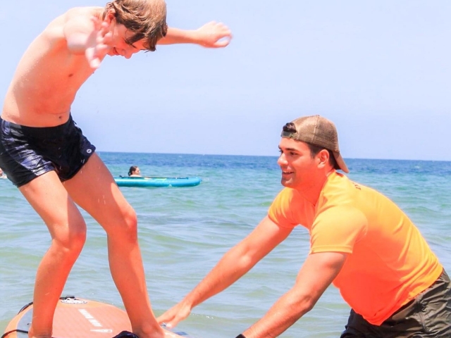  Paddle surf pour débutants sur la plage des Marines 