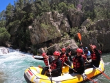 Descenso de rafting en el río Mijares + fotos 4'5h
