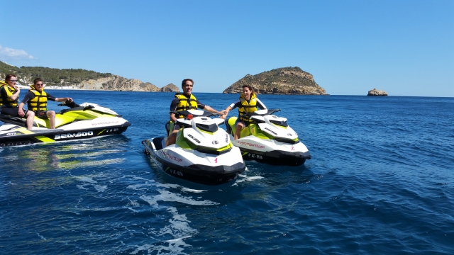  Excursion en jet ski dans la baie de Jávea 