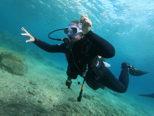  Baptême de plongée