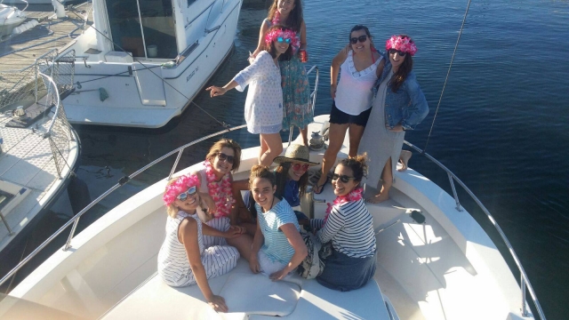 En la proa del barco