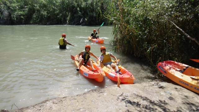  Canoës sur le rivage 