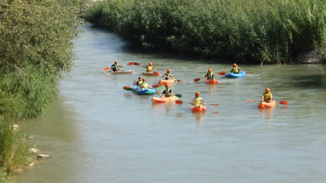  Canoës sur le Segura