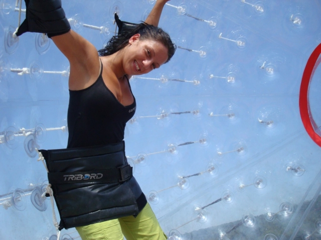  Girl doing the activity 