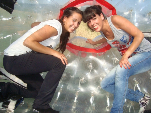  Having a good time 