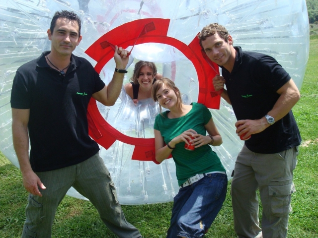  Zorbing experience 