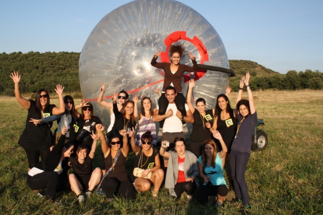  Celebrate your farewell with a launch of zorbing 