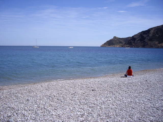  Jetski am Strand von Altea 