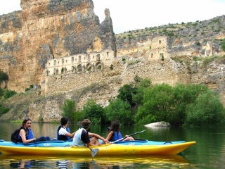 Rota de canoa, Hoces del Duratón e paella, crianças