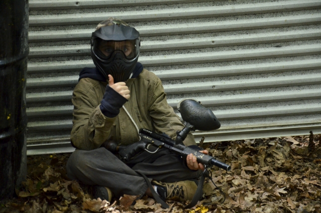 Jugador de paintball