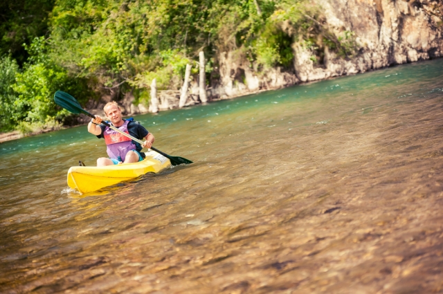 Paseando por el Río Sella en Canoa