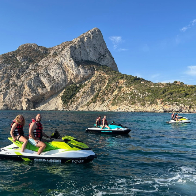Licensed jet ski rental in Altea 2h