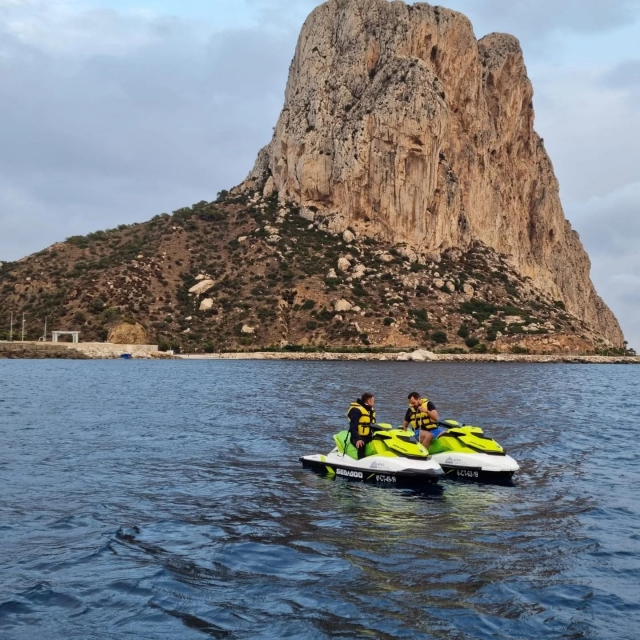  Moto d'acqua con licenza ad Altea 