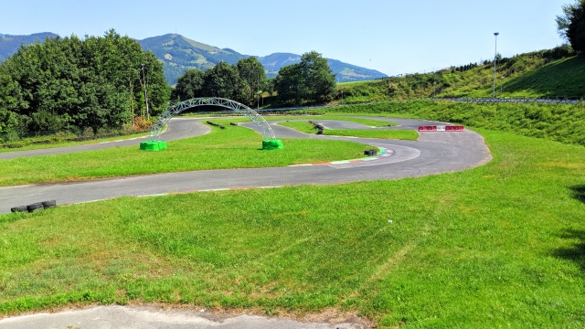 Vista de uma parte do circuito 