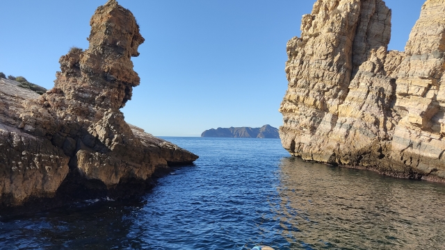 Navegando por la Isla de las Palomas