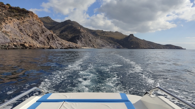 Isla de las Palomas vista desde la lancha