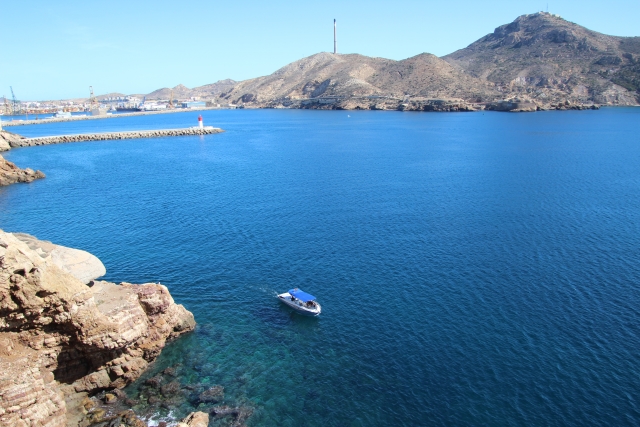 Vistas al mar Mediterráneo, Cartagena