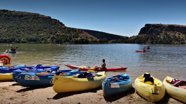 Kanuverleih am Stausee Las Vencías 