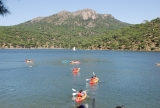 Alquiler de piragua en embalse San Juan 3 horas