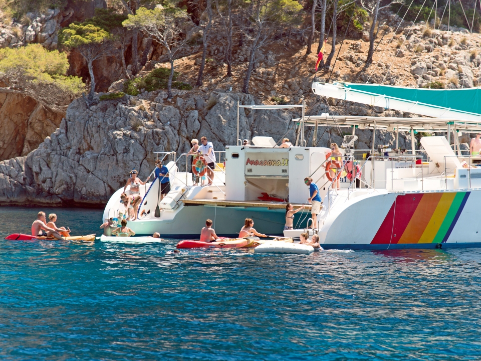  Candyrs di Maiorca dalla nave 