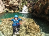 Descenso de barranco del río Verde nivel medio, 8h