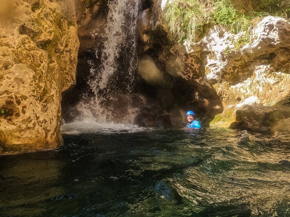 Canyoning em Otívar Canyoning em Otívar