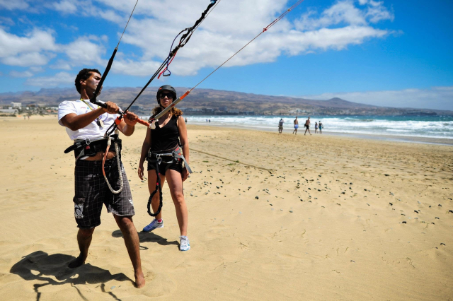  Cours de kitesurf