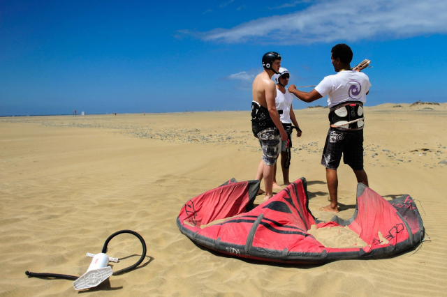 Kitesurf à Las Palmas 
