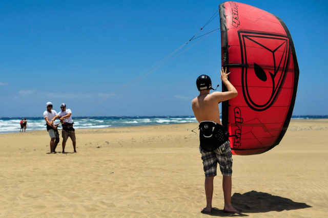 Private Kitesurfing Test Course Maspalomas 2h