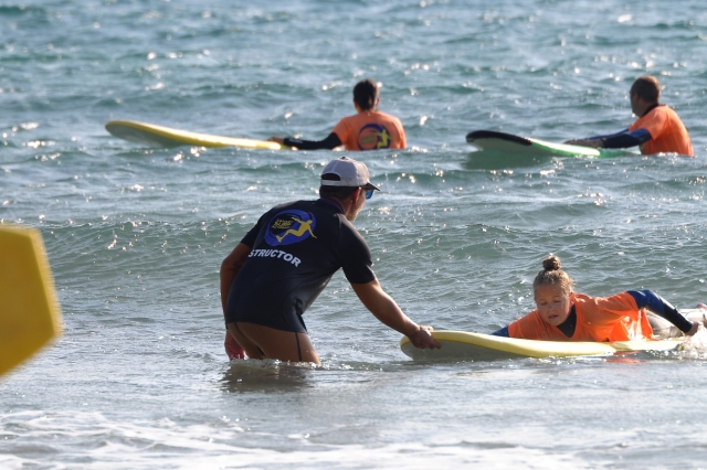 Surfing class in Fuerteventura 