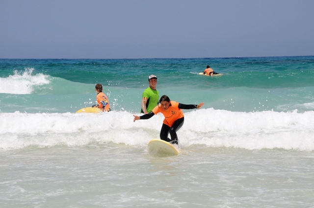  Surfing in the Canary Islands