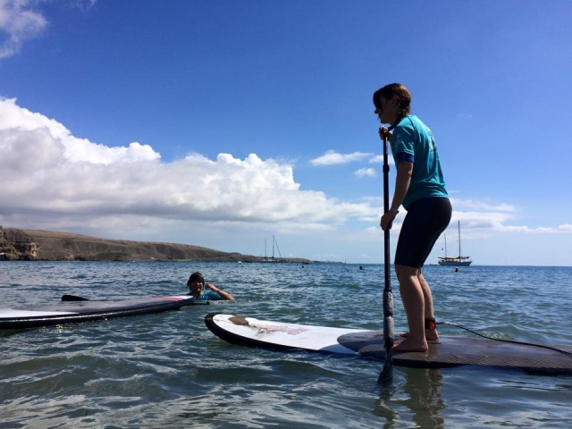 Aprende paddle surf