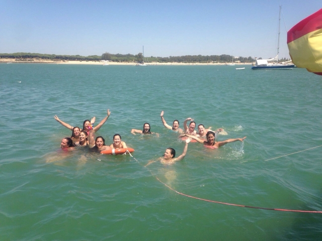  Segeltörn und Baden in Cádiz 