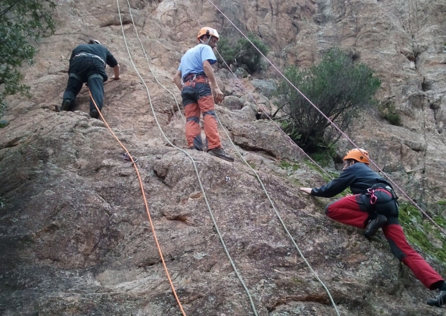  Climbing baptism in Gerona 