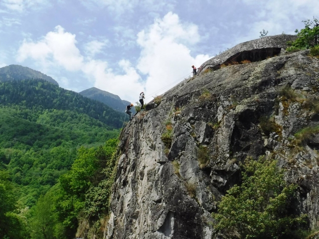 通过莱利达的Ferrata 