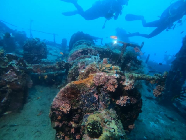  Open sea diving