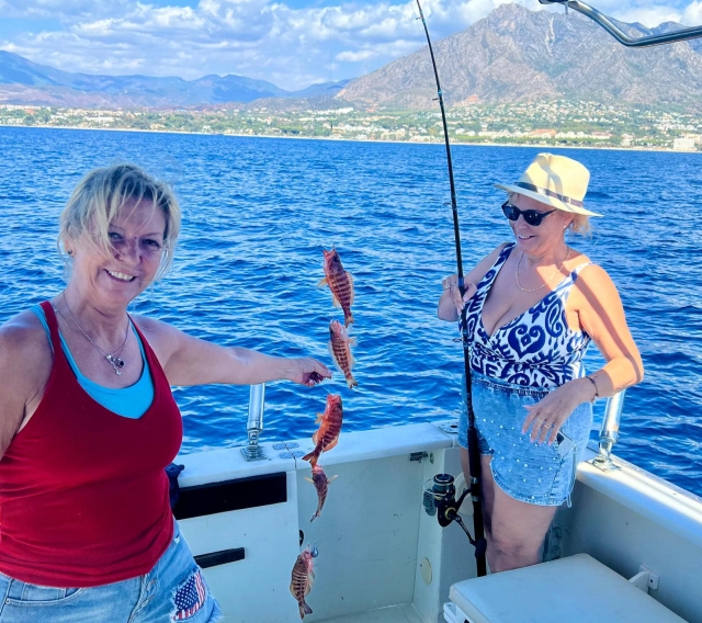 Jornada de pesca en la Costa del sol