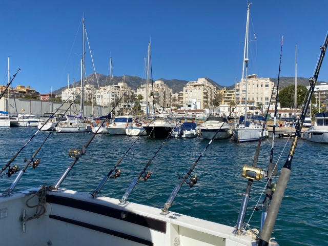 Barco acondicionado en Marbella 
