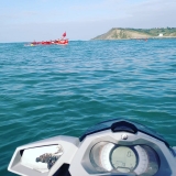 Ruta cinematográfica en jet ski costa de Zumaia