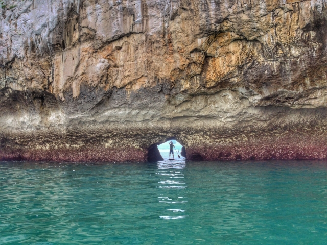 Paddle surf en cuevas