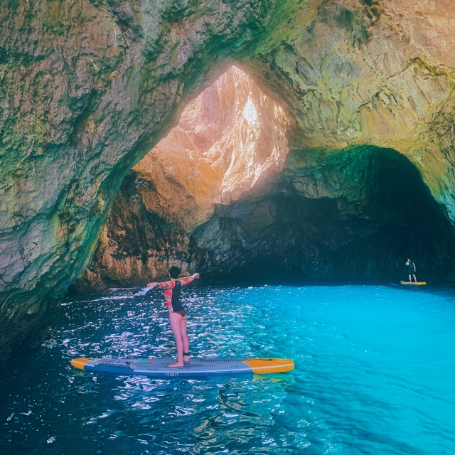 Paddle surf en aguas de Llanes