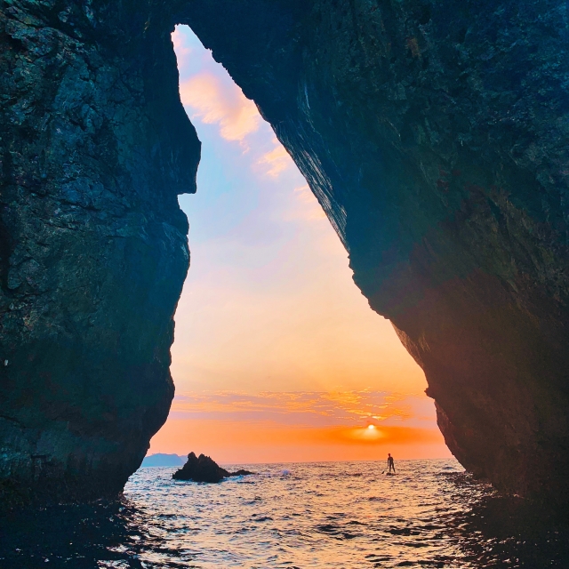 Tour al atardecer por Llanes paddle surf