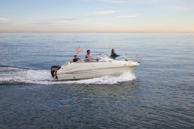  Boat in Marbella waters 