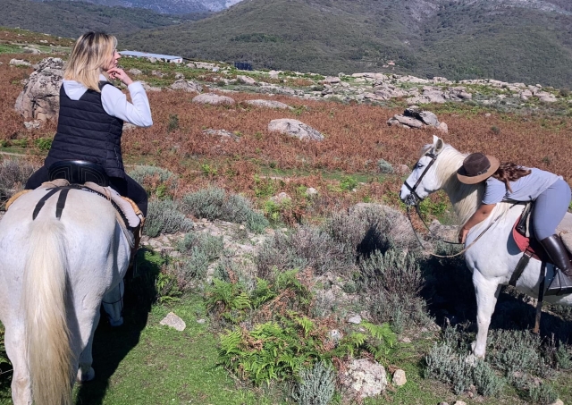 A caballo por La Vera