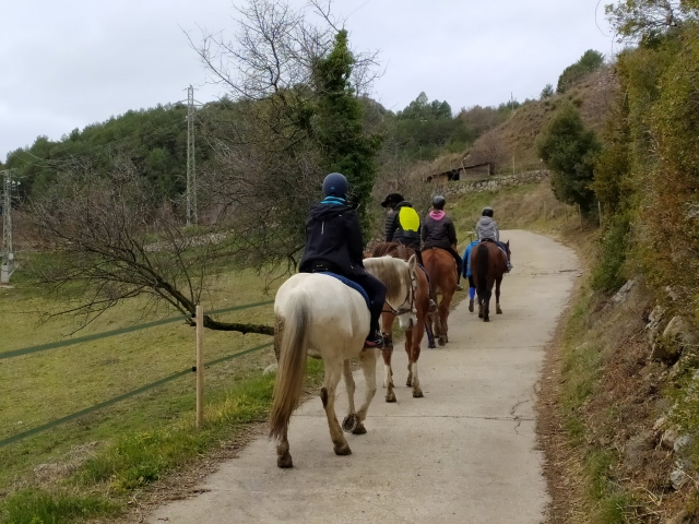  Enjoy an incredible route on horseback